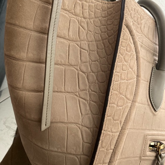 Phantom Bag Crocodile Embossed Nubuck Medium - Picture 8 of 8